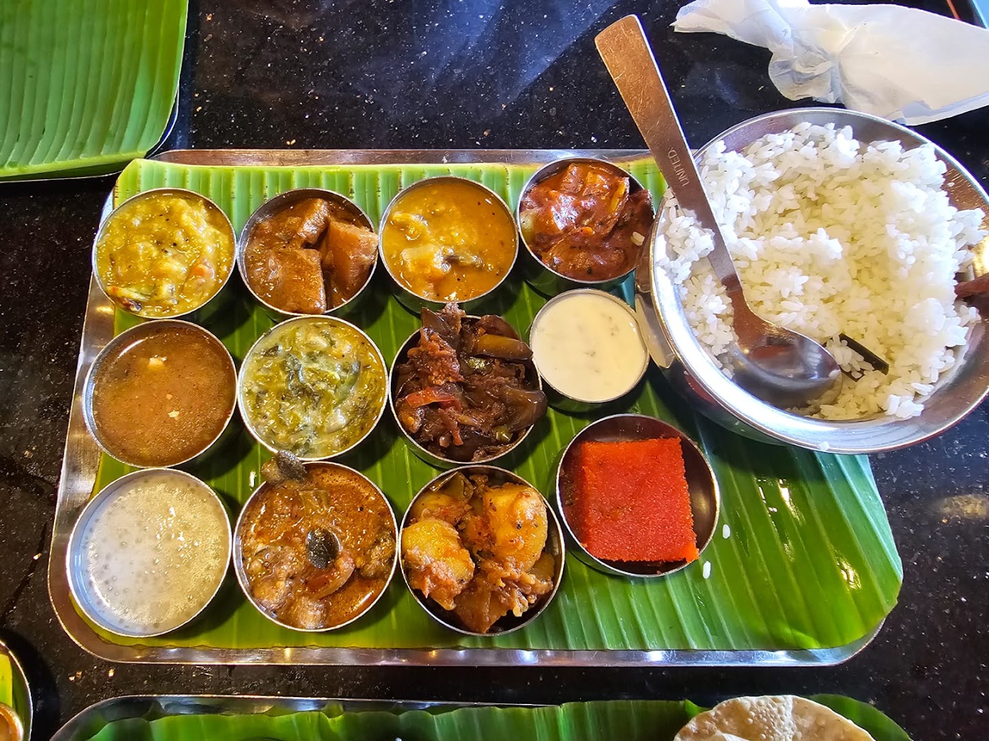 Lavin's Vegetarian Family Restaurant: appetizing, high-quality food presentation