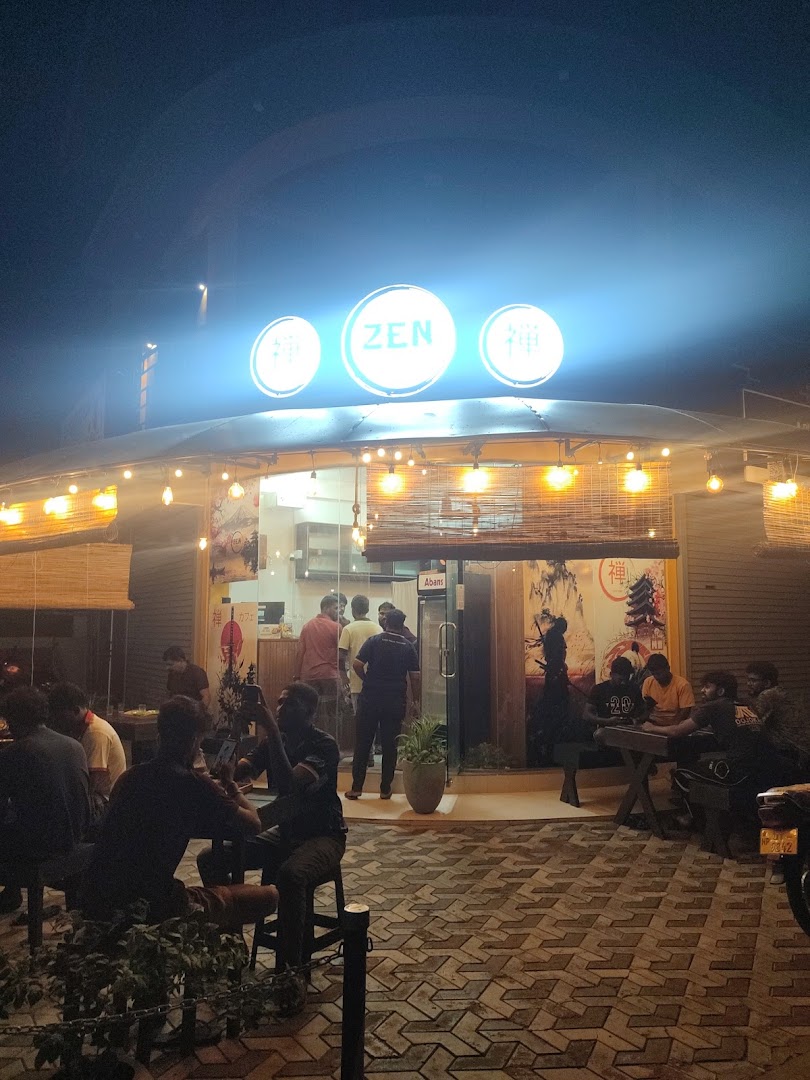 Zen Cafe: inviting atmosphere showing venue exterior