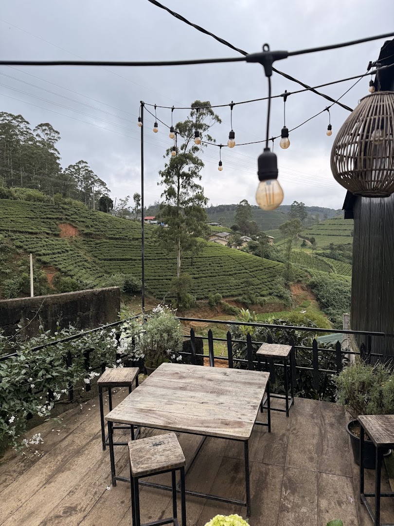Cafe 9C: attractive terrace with scenic view