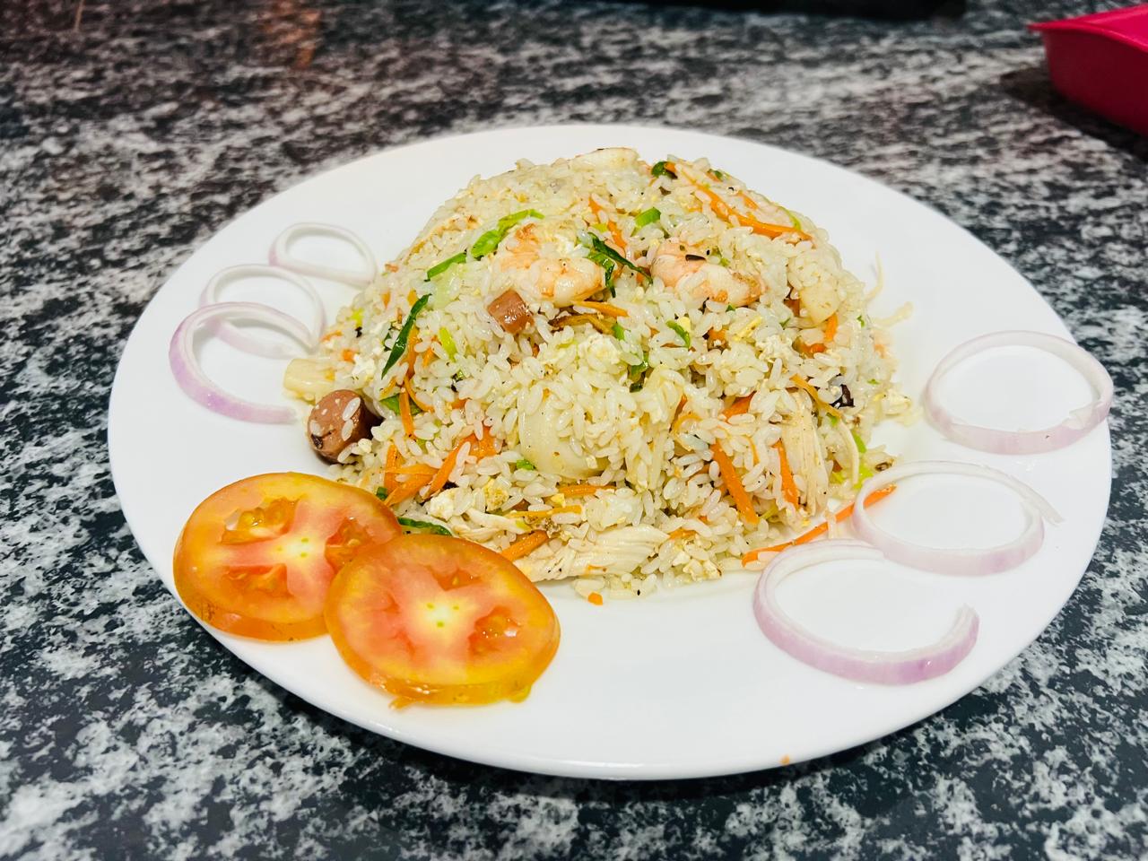 Sunshine Cafe & Restaurant: appetizing photo of served dish