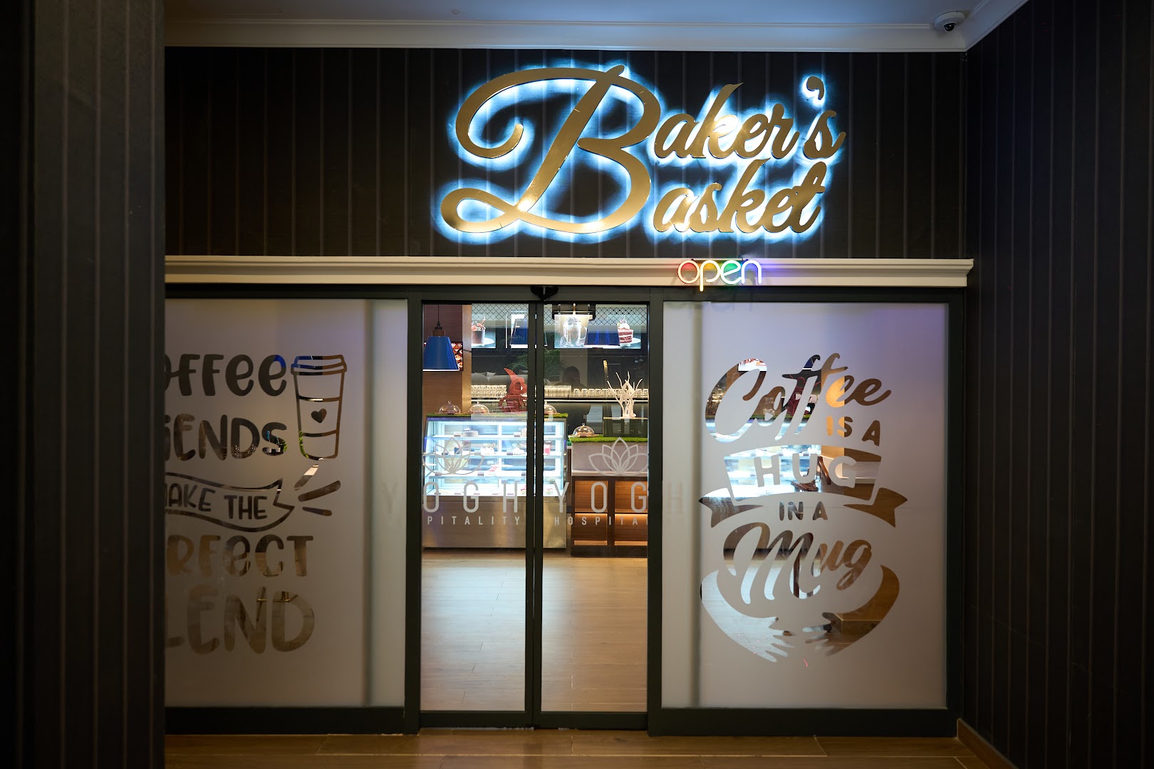 Baker's Basket: clear, professional storefront photo