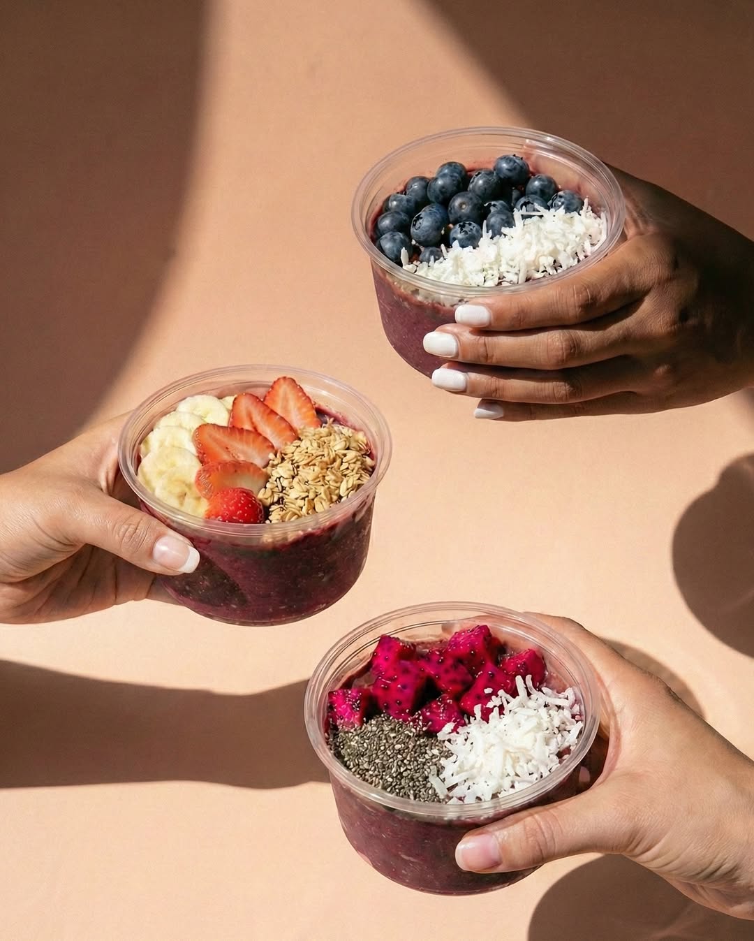 The Smoothie Bar: appealing, high-quality food photography