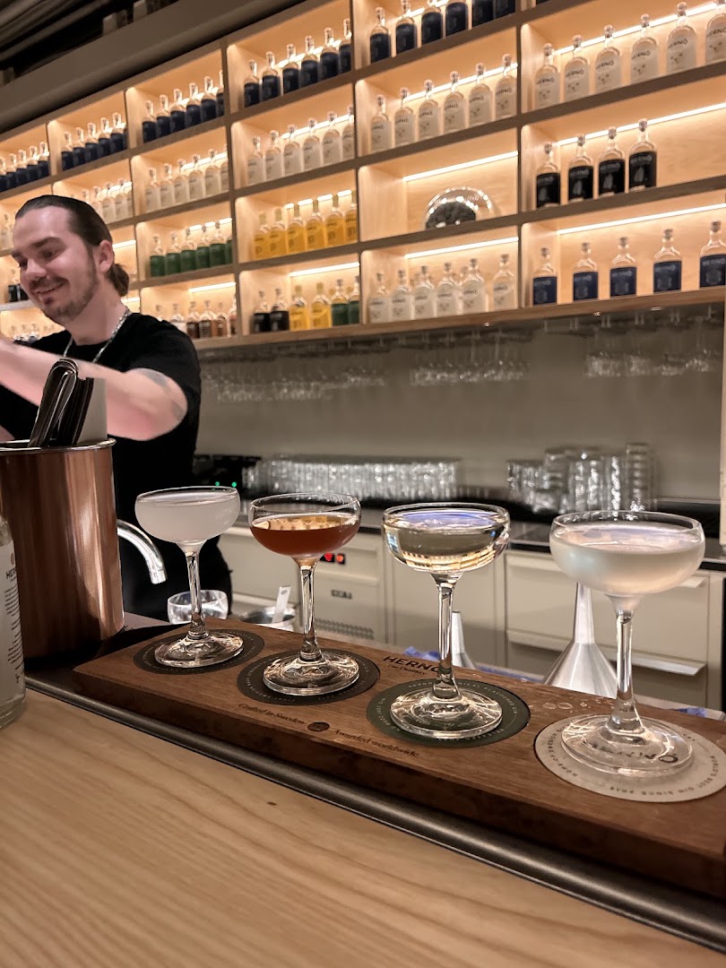 Hernö Gin Bar Göteborg: high quality professional bar shot