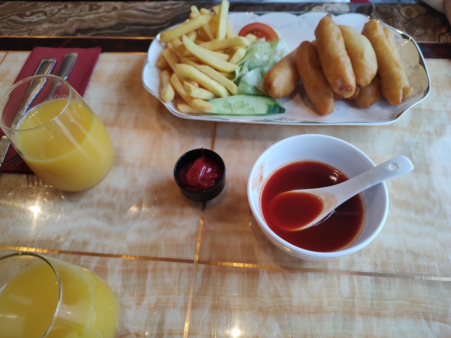 Glada Anka: clear photo of restaurant food