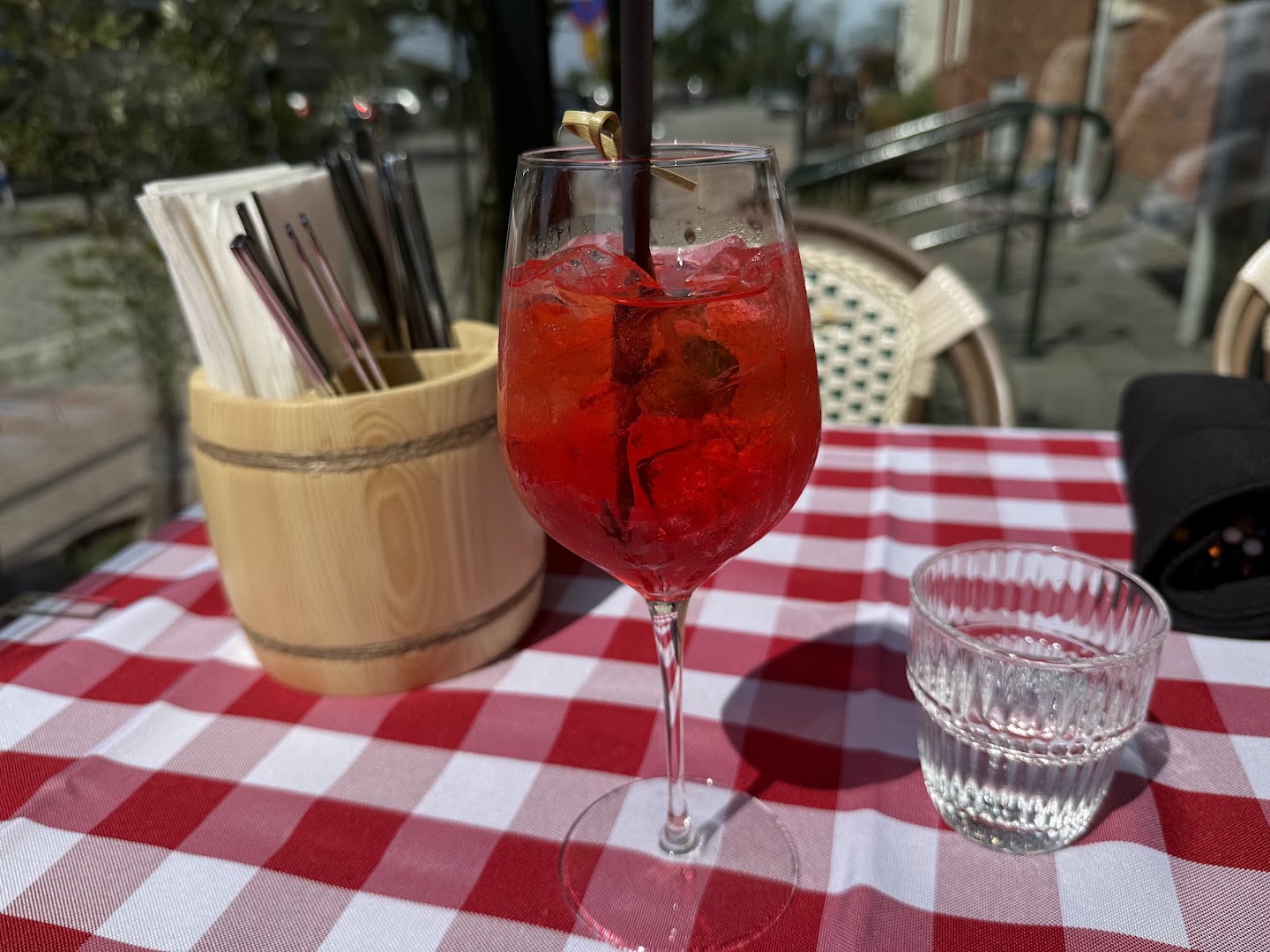 Il Punto: appealing photo of restaurant drink