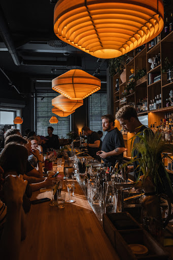 Jokes Aside: high quality, atmospheric bar shot