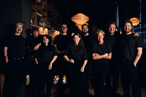 Jokes Aside: professional team photo in venue