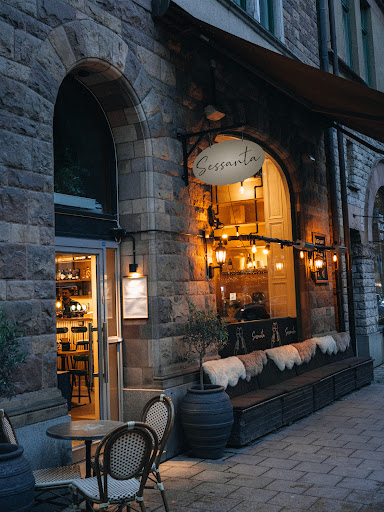 Sessanta: attractive, professional exterior shot