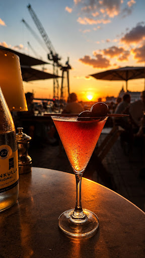 Slussporten: high quality, atmospheric cocktail shot