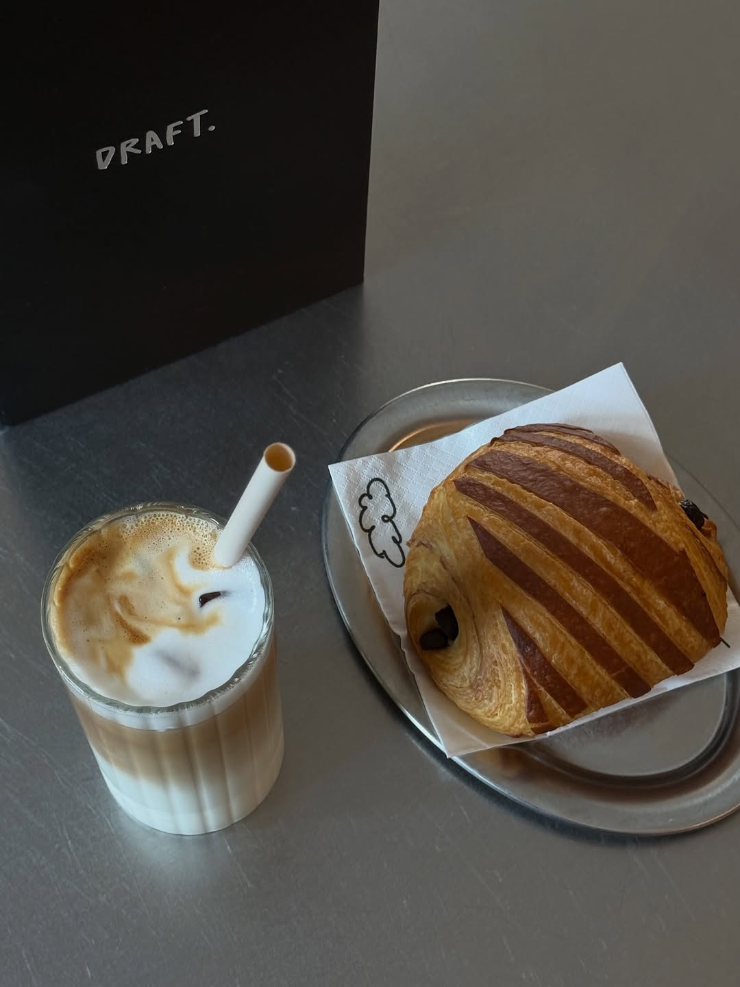 Draft Coffee: appetizing food and drink photo