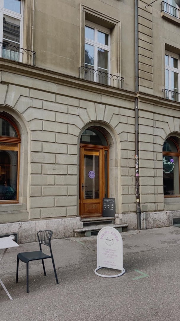 Acai Attendant: clear exterior shot of venue