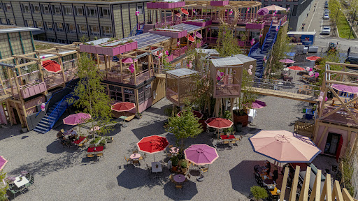 Remise Rosa: excellent overview of venue atmosphere