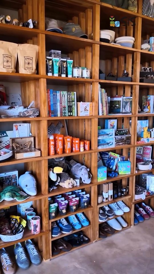 Safari In Style: clear display of shop products