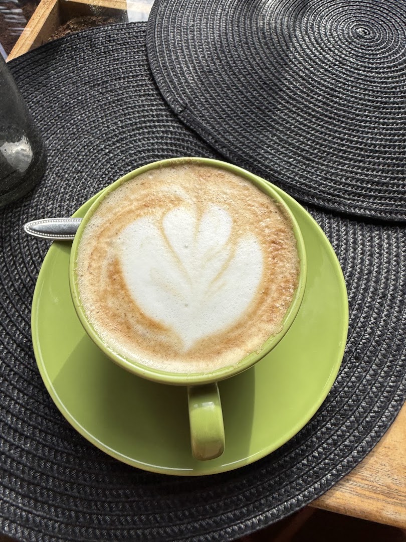 Tribal Cafe: appetizing photo of coffee drink