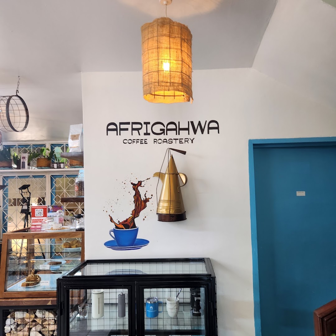 Afrigahwa Coffee Roastery: clear, professional interior shot