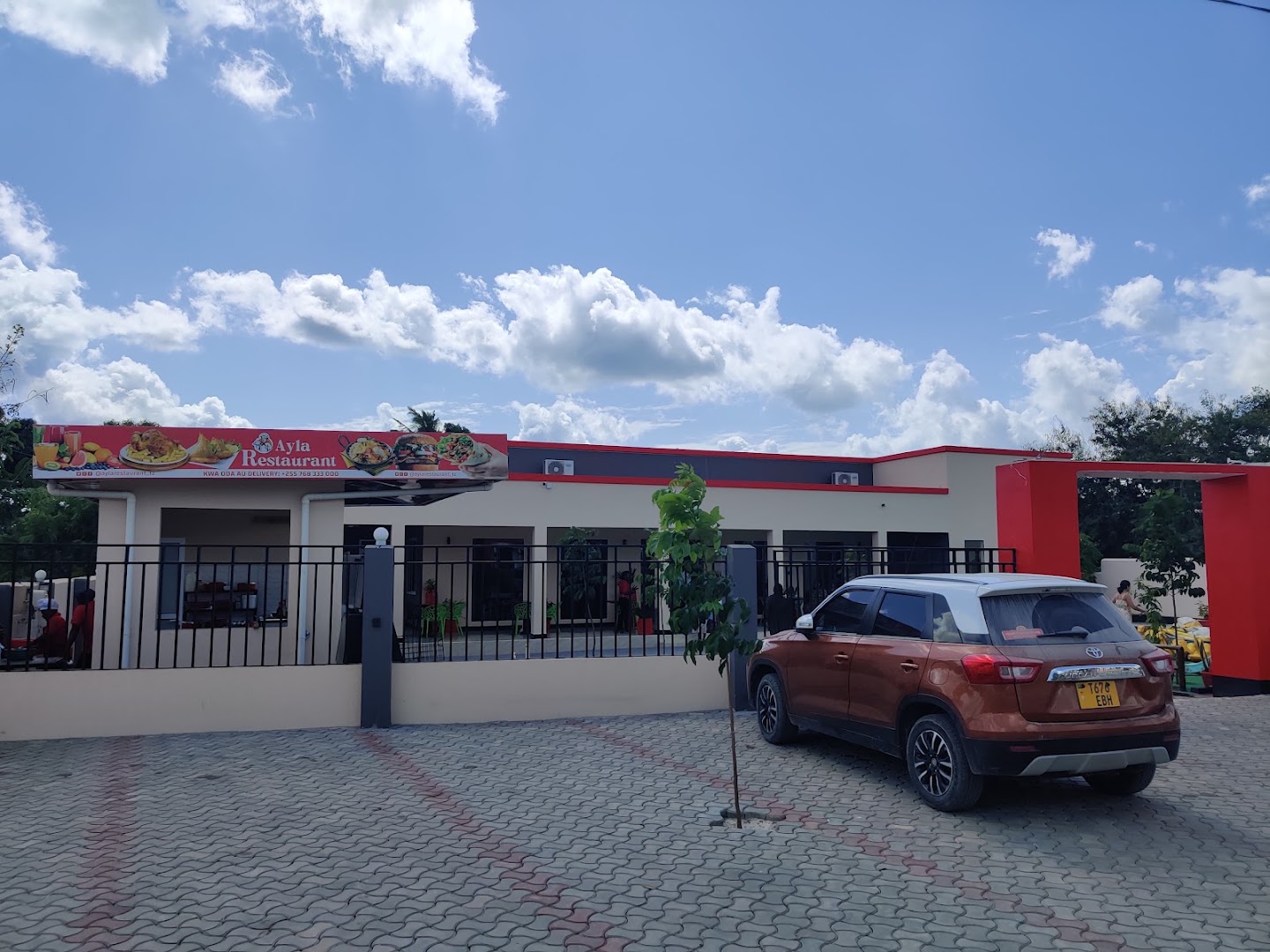 Ayla Restaurant & Cafe: clear exterior shot of restaurant