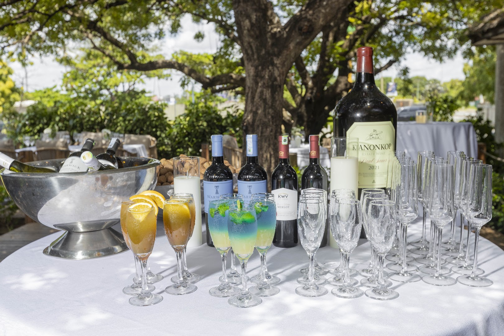 Bravo Coco Beach: high quality professional drink display