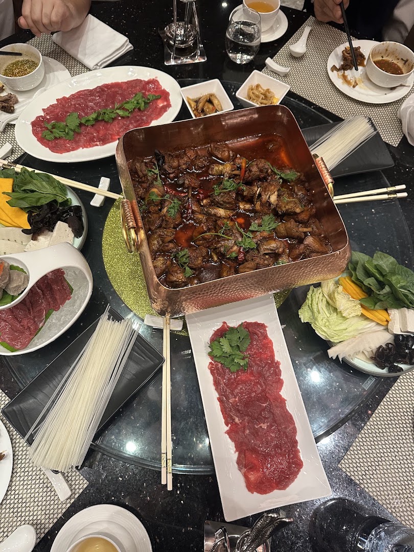 Noble House: appetizing high-quality food spread