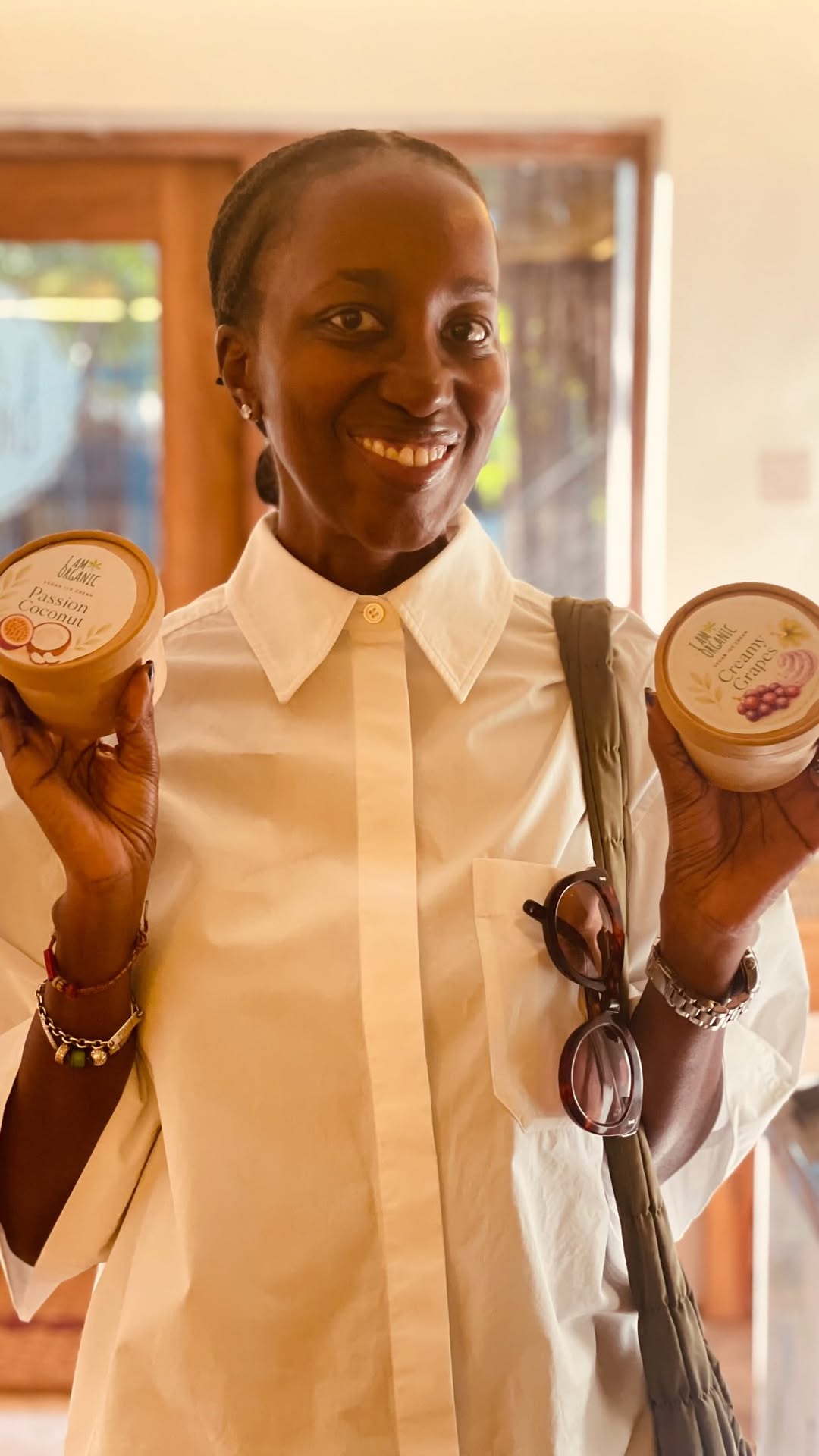 Wild Flour Artisan Bakery & Café: professional portrait of happy customer