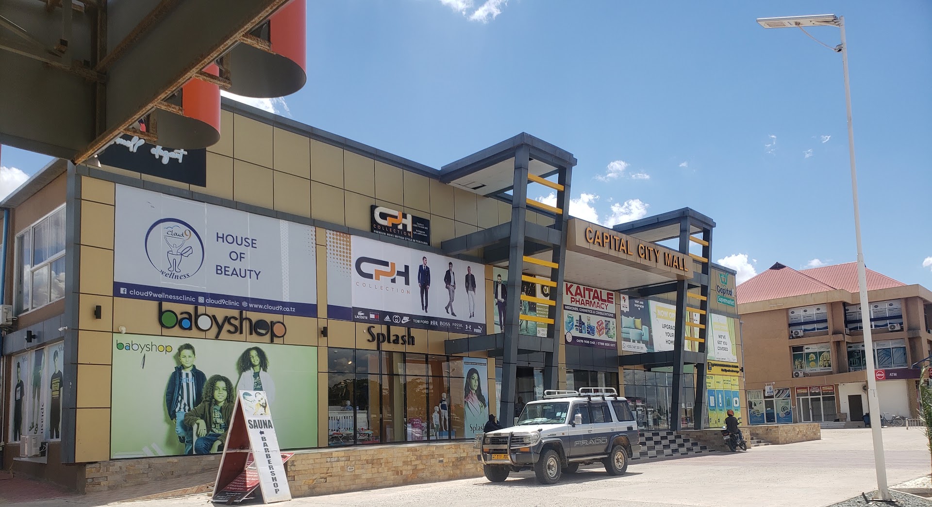 Capital City Mall Dodoma: clear exterior view of mall