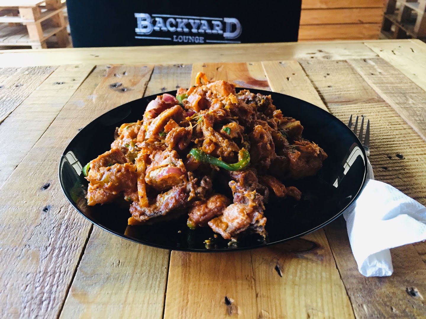 Backyard Lounge: appetizing food photo at venue