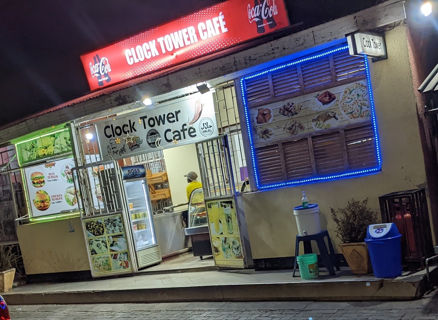 Clocktower Cafe: clear exterior shot of venue