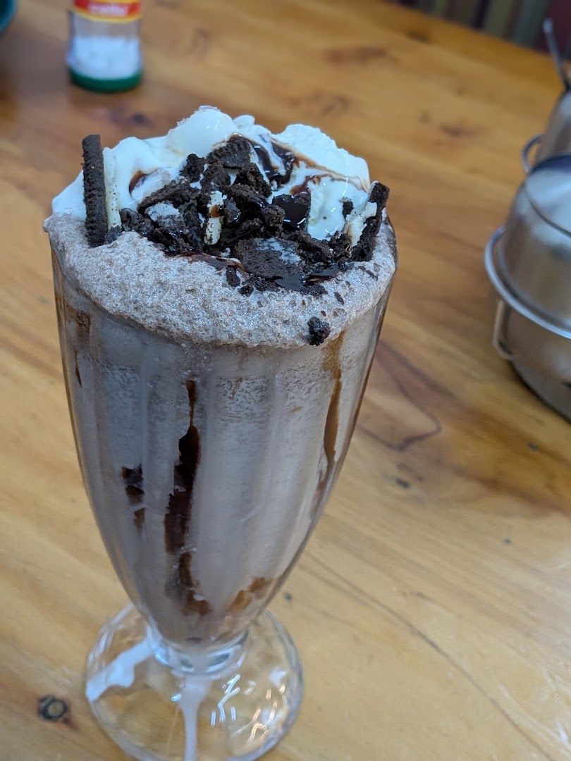 Clocktower Cafe: appetizing photo of a milkshake