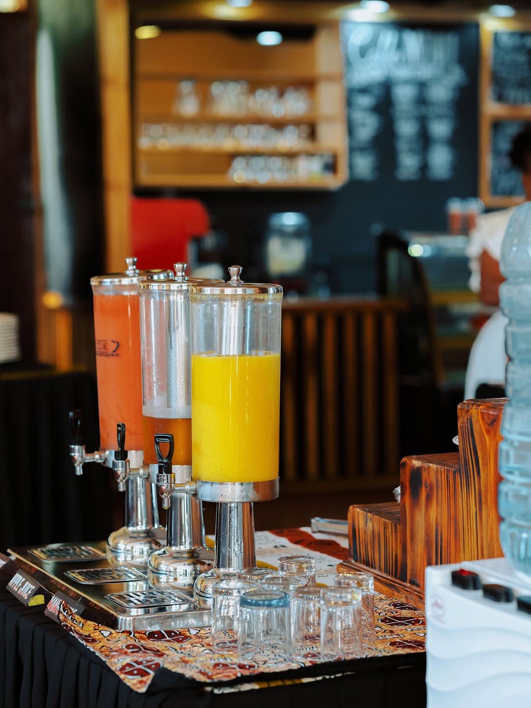 Forest Garden Bar: clear photo of drink dispensers
