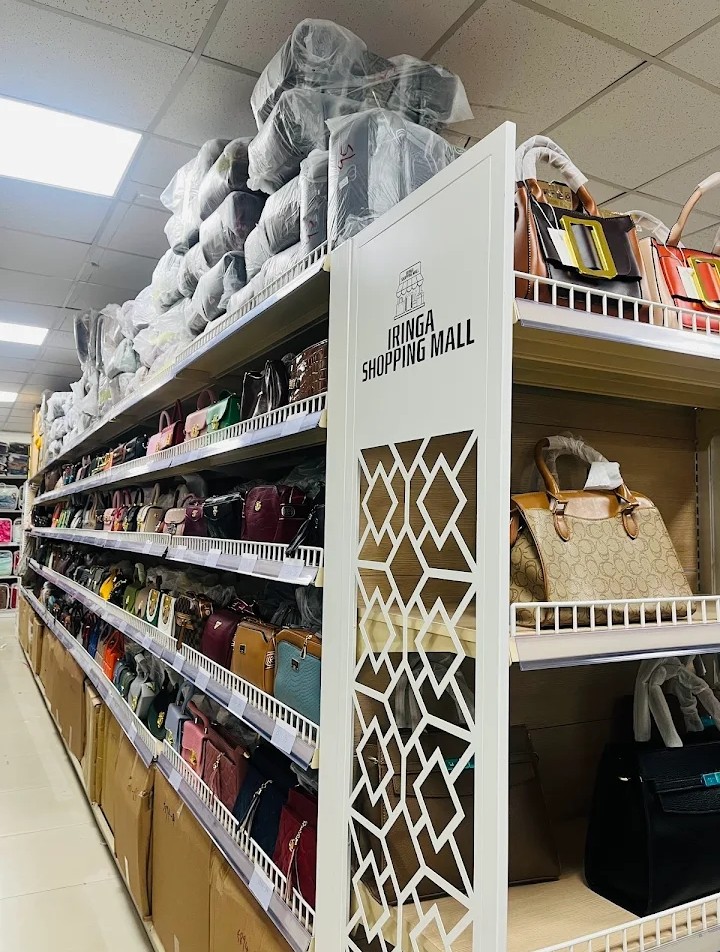 Iringa Shopping Mall: clear display of shop products