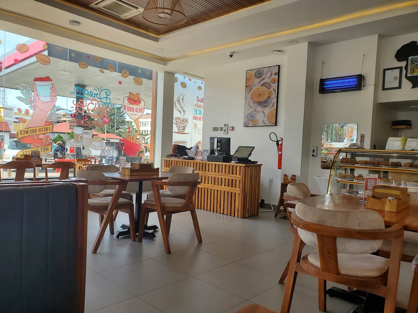 The Koffee Shop: clear interior shot showing atmosphere