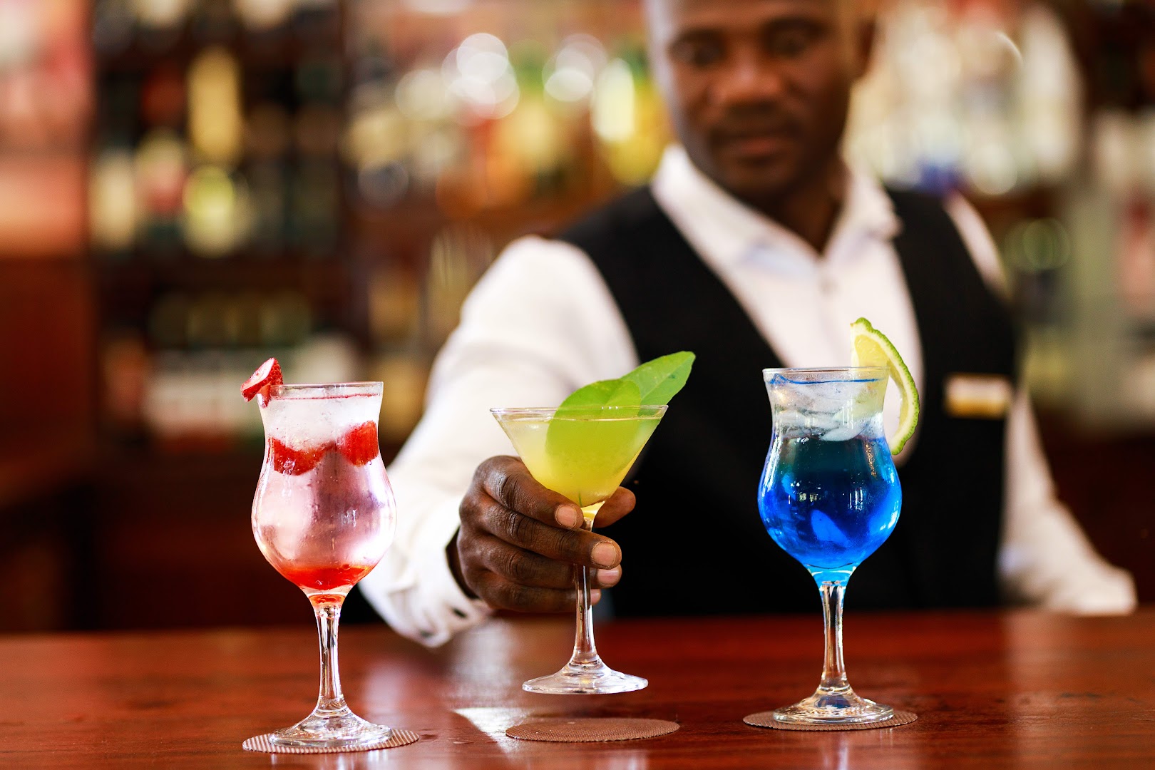Barafu - The Bar: professional photo of bar drinks