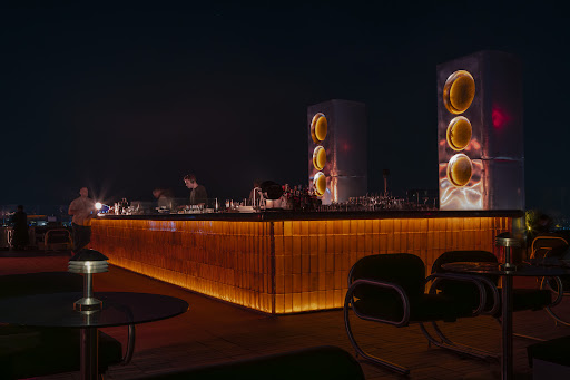 Aether: high quality atmospheric bar photo