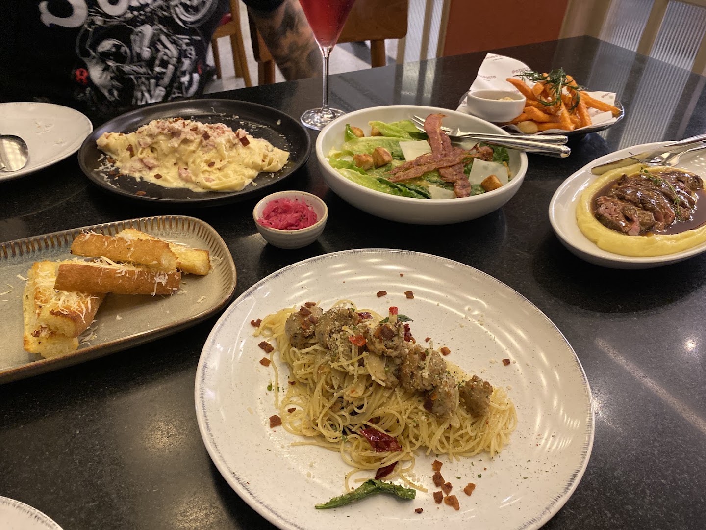 Patus Pasta: appetizing photo of restaurant food