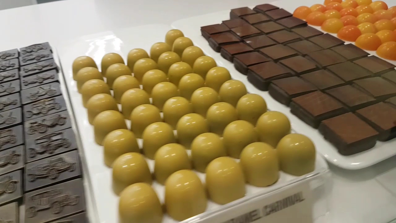 The Chocolate Factory: high quality display of chocolates