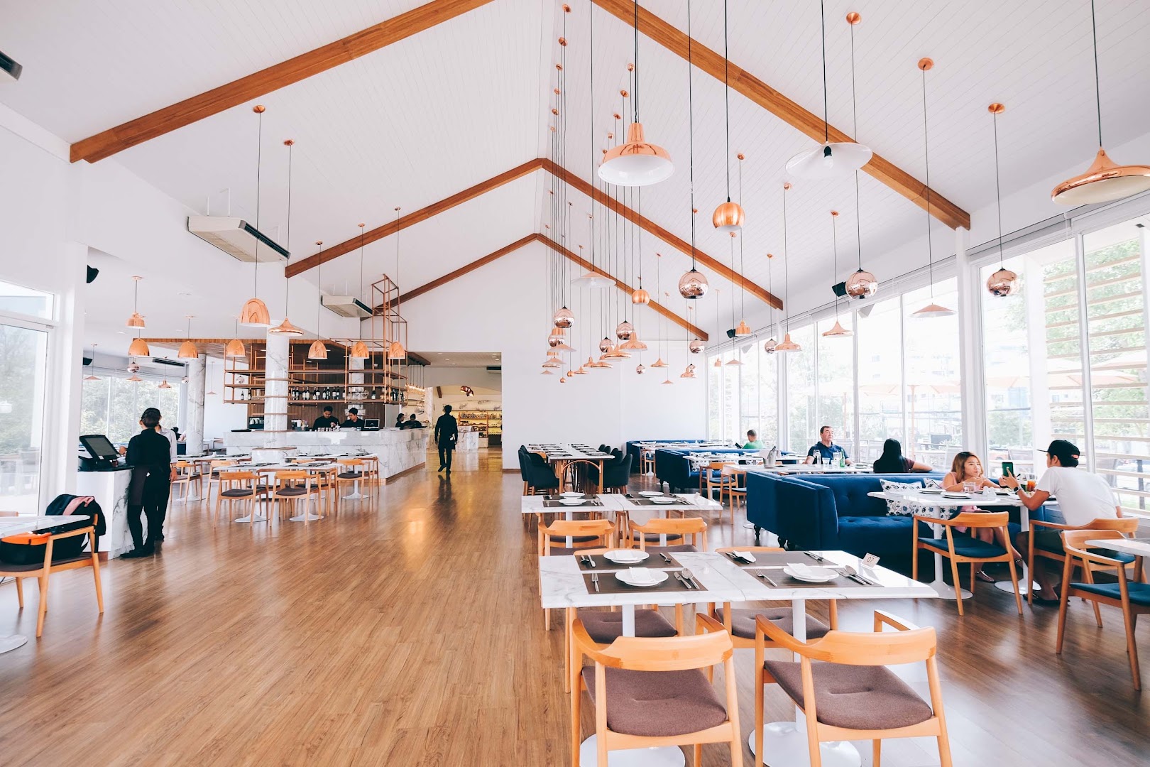 The Chocolate Factory: high quality interior restaurant shot