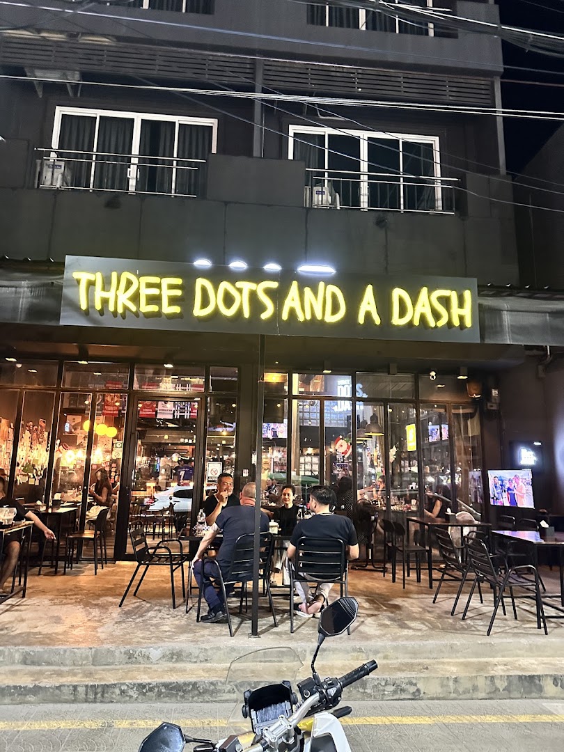 Three Dots & A Dash: clear exterior shot of venue