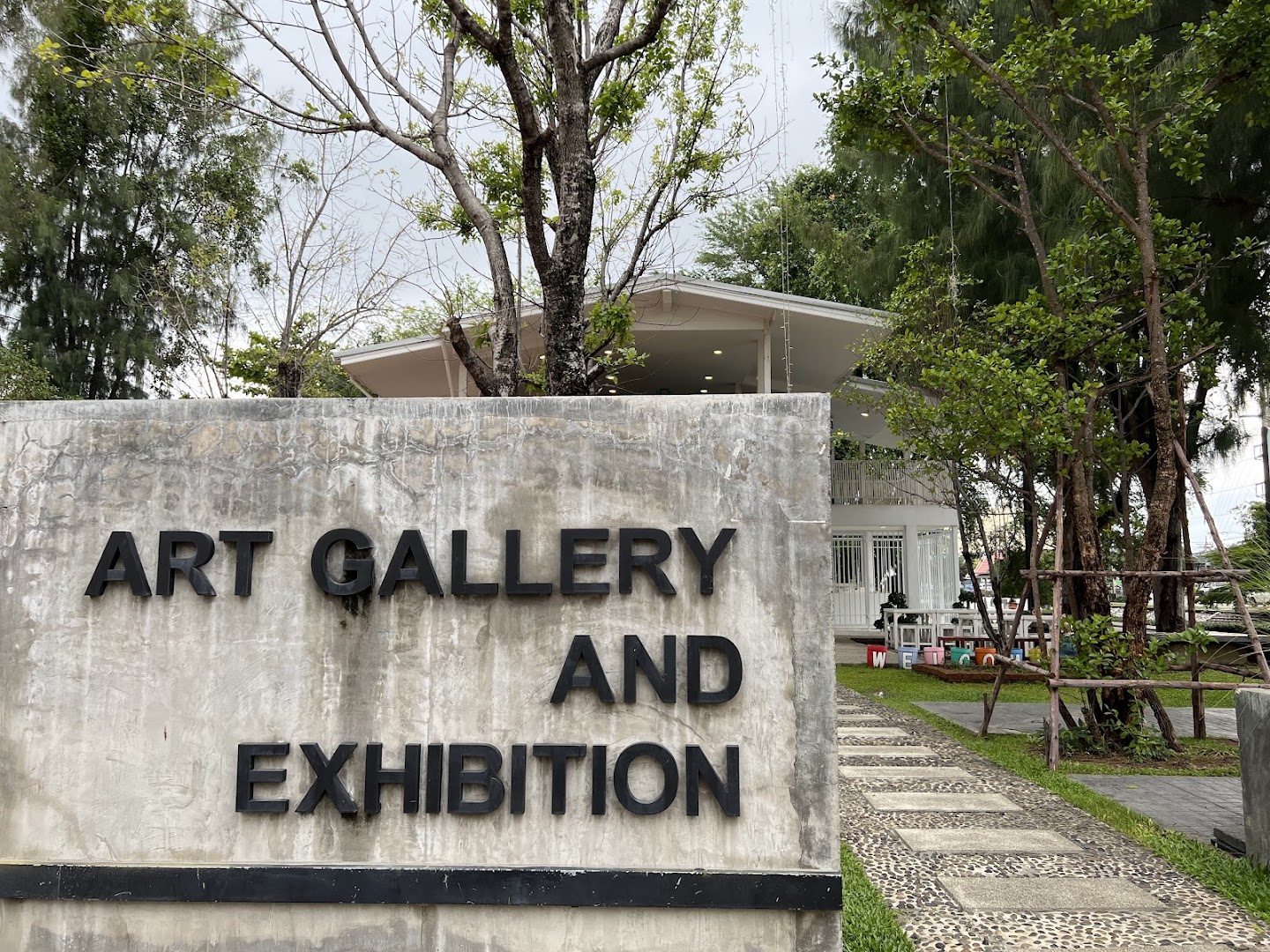 Art Gallery and Exhibition: clear exterior view of venue
