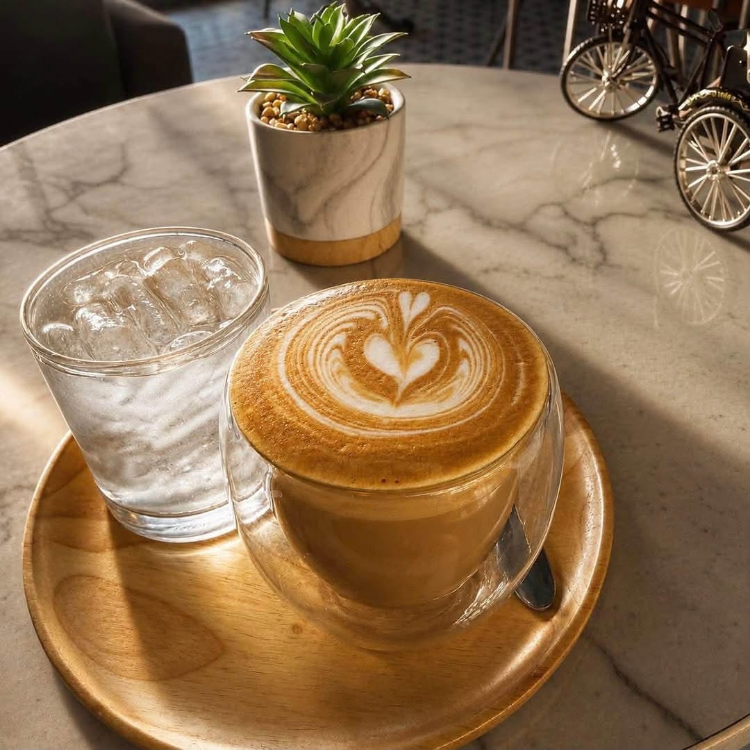 BRU Coffee & Bar: high quality coffee presentation