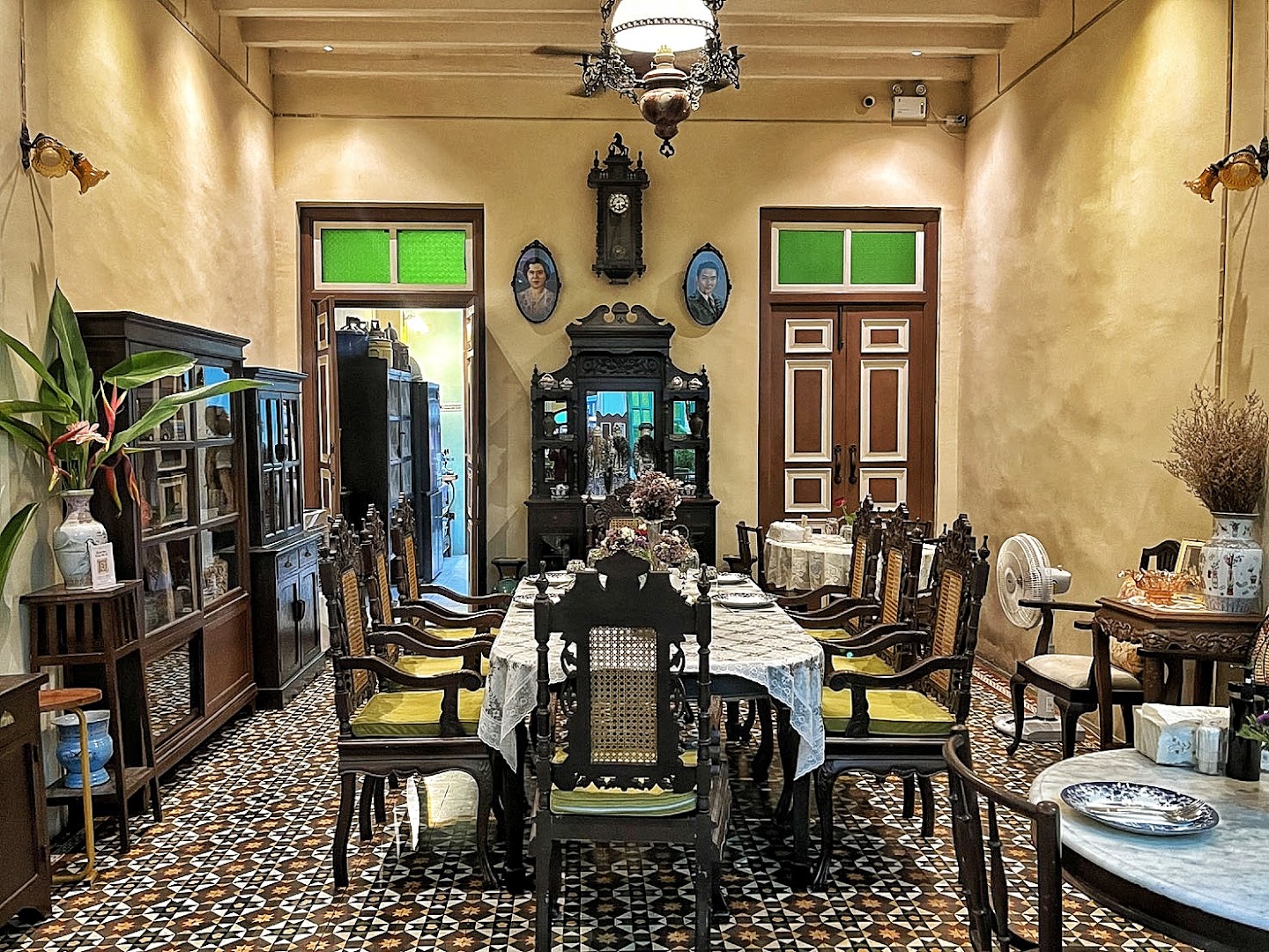 The Charm Dining Gallery: inviting and well-composed interior shot