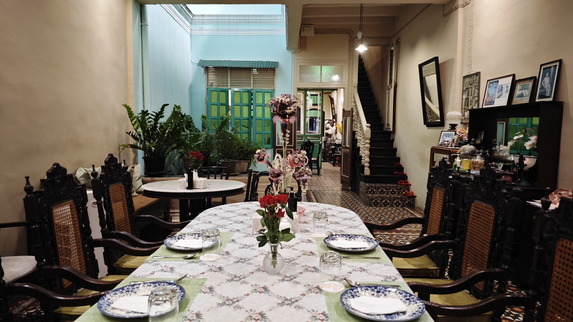 The Charm Dining Gallery: inviting and well-composed interior shot