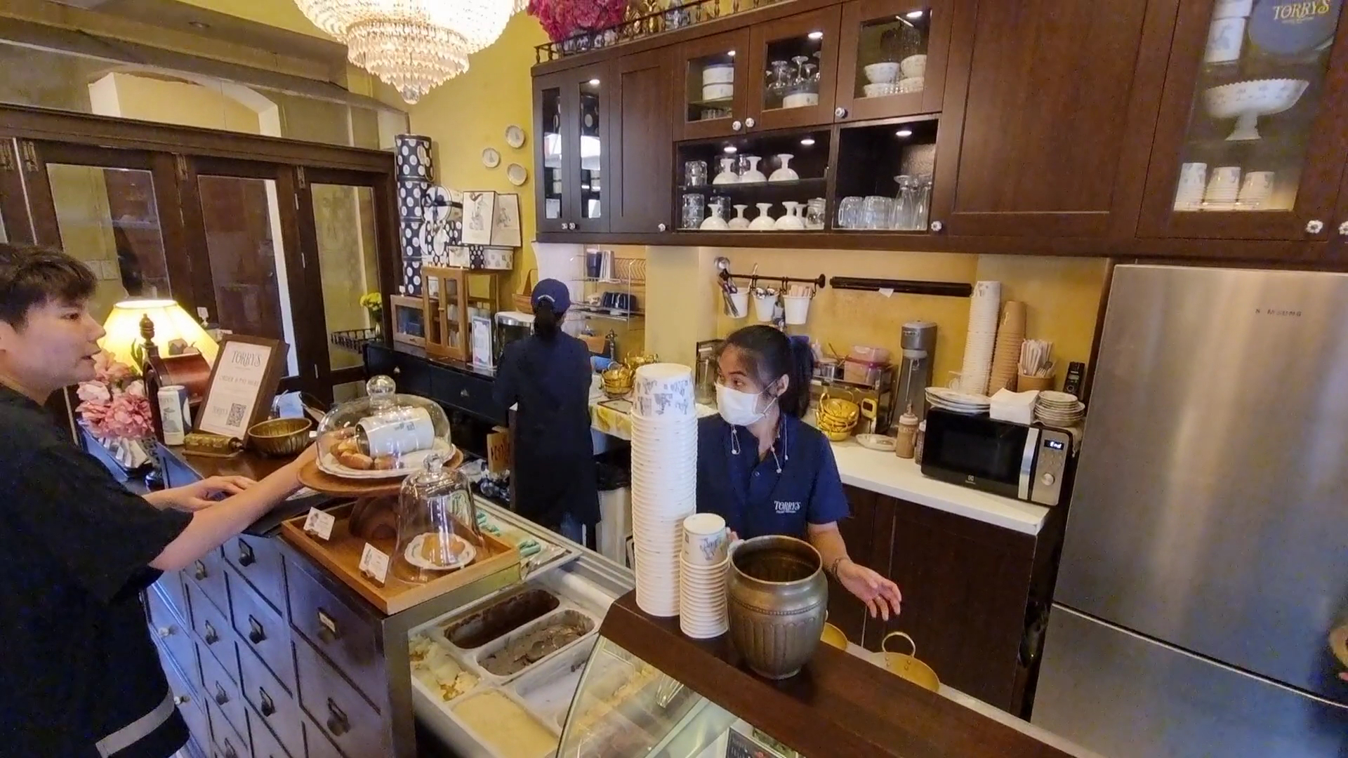 Torry's Ice Cream: clear view of venue interior