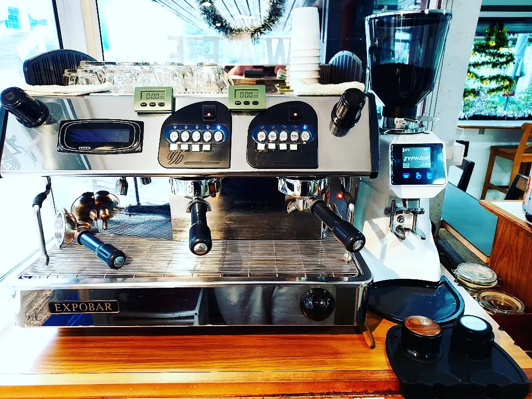 Mae Boonmee Cafe: professional quality coffee equipment photo