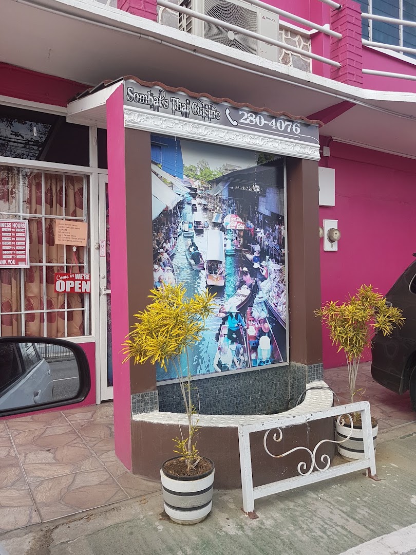 Sombat's Thai Cuisine: clear exterior shot of restaurant
