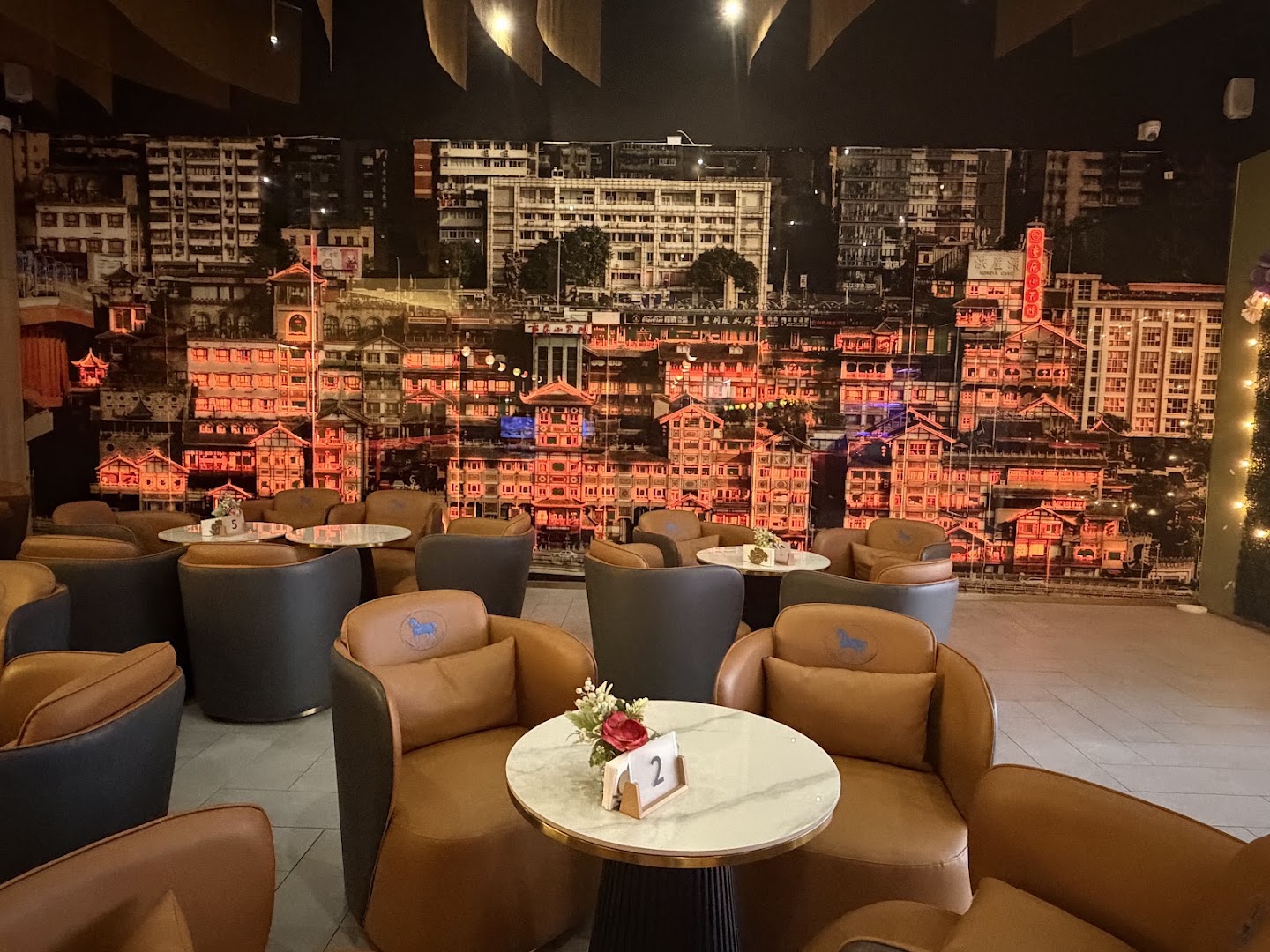 Swan Restaurant: clear interior shot showing atmosphere