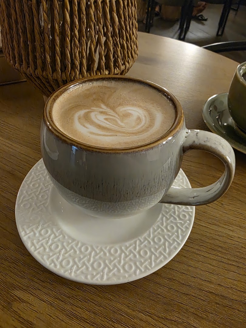 5am Coffee Club: appealing coffee presentation