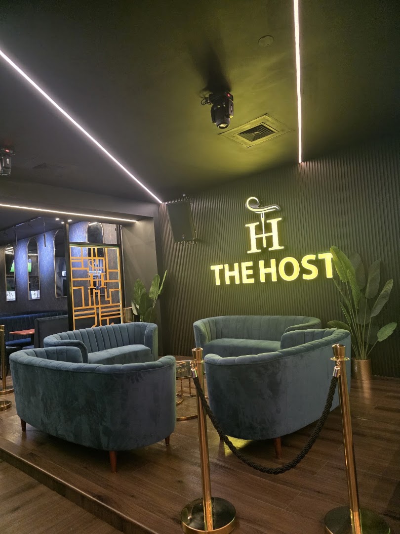 The Host Restaurant Bar and Lounge: clear, professional interior shot