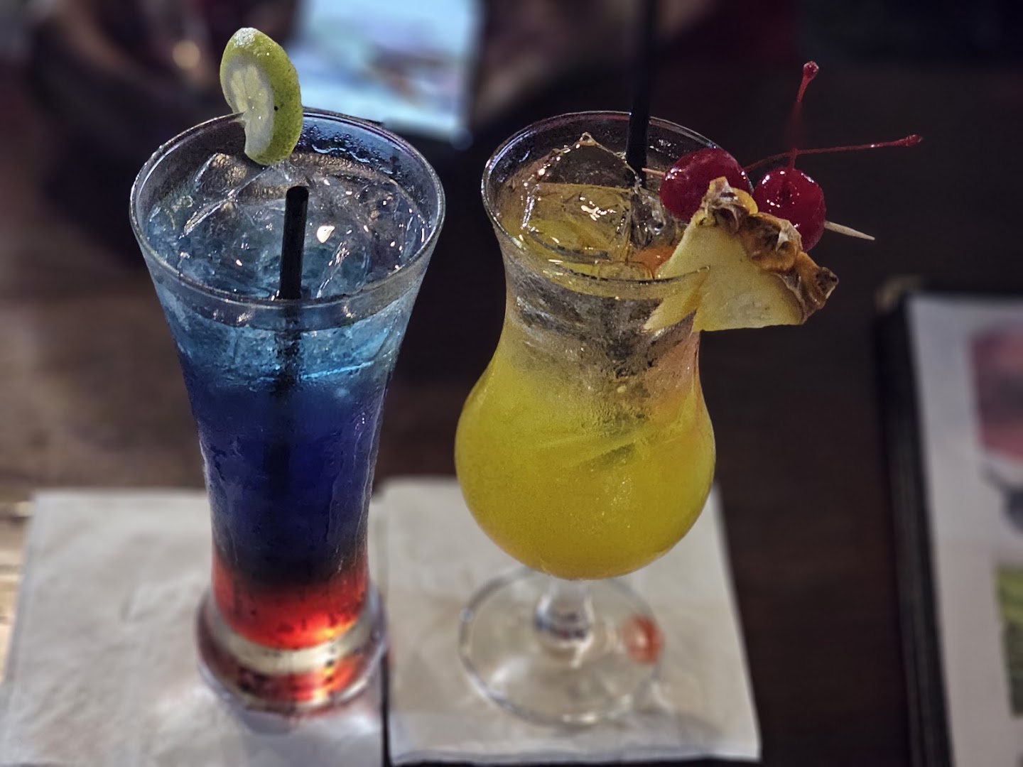 Zanzibar at The Oval: appealing photo of restaurant drinks