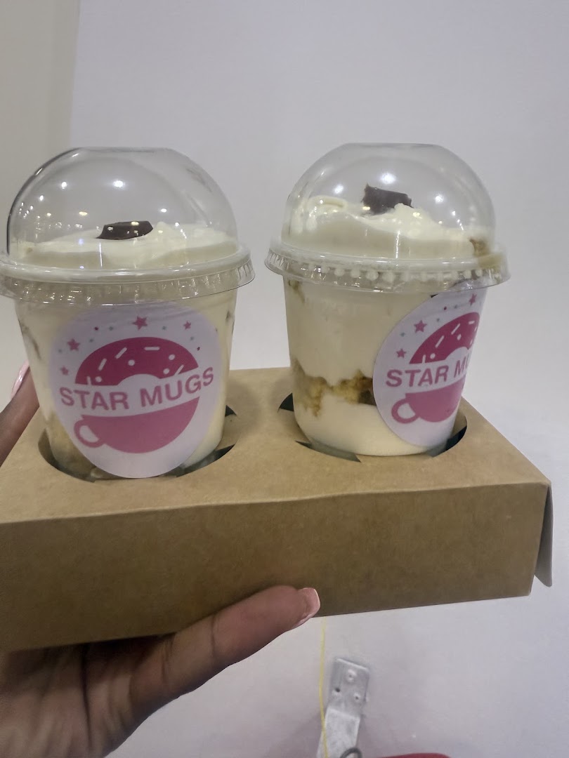 Star Mugs: clear photo of venue products