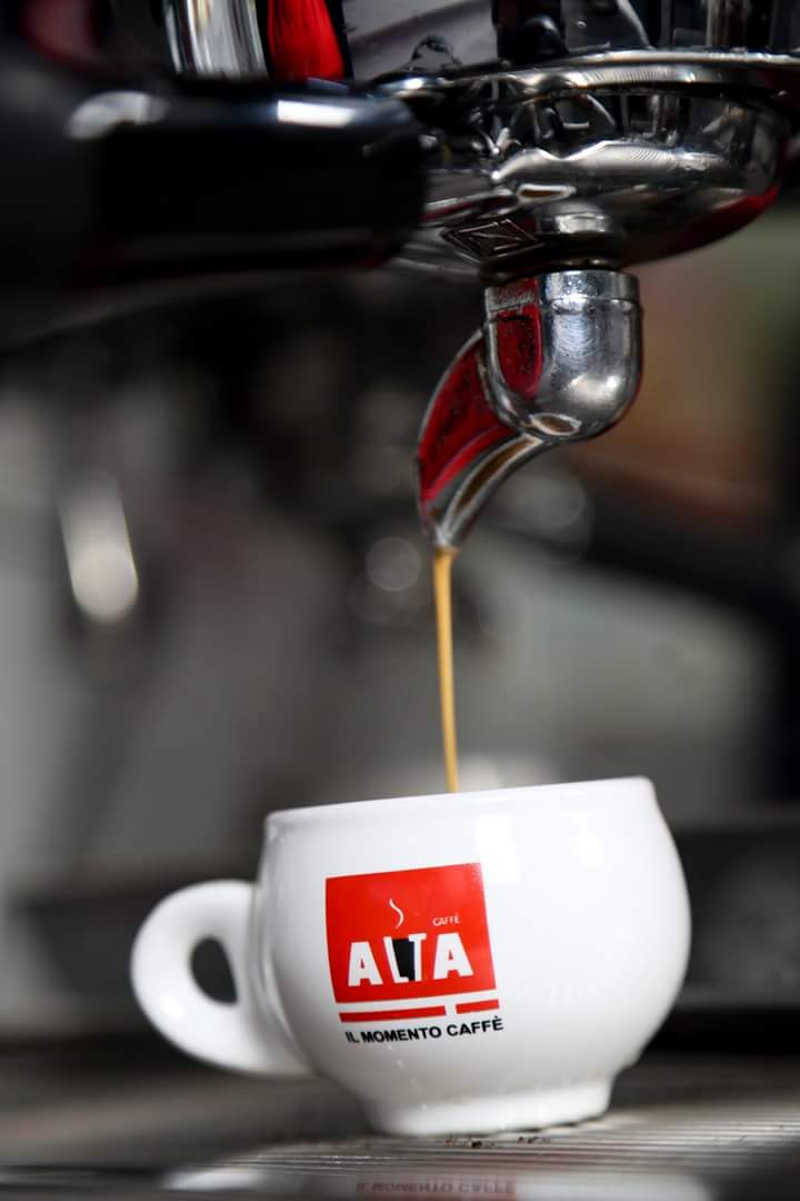 Café Bentaja: high quality professional coffee shot