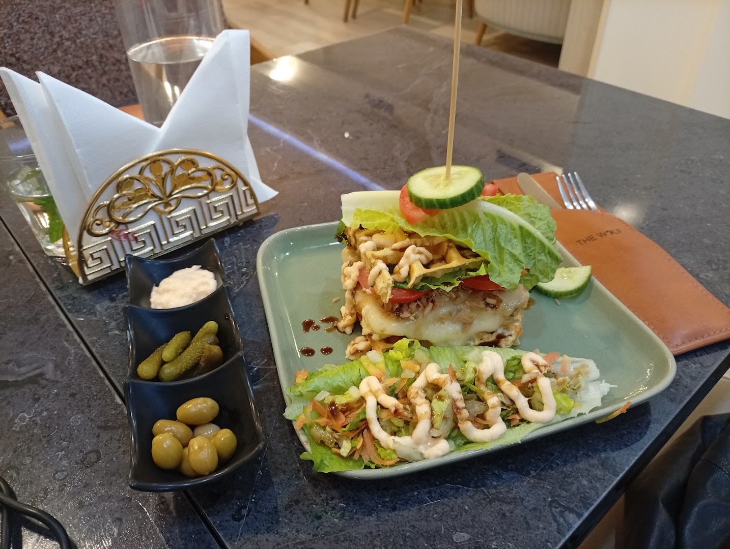 The Wolf: appetizing photo of served food